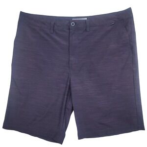 TravisMathew Mens Golf Shorts Purple Heather Performance Stretch Size 40